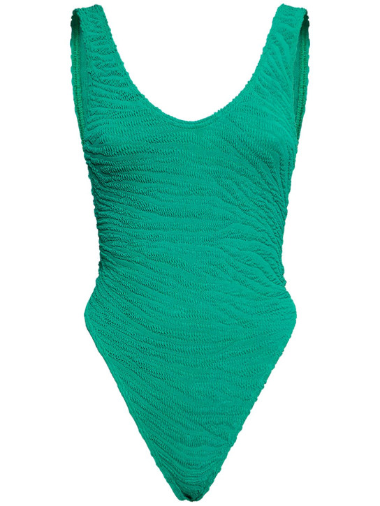 Bond Eye: Alicia one piece swimsuit w/ring - Green - women_0 | Luisa Via Roma