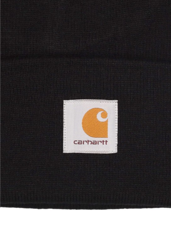 Carhartt WIP: Watch hat - Black - men_1 | Luisa Via Roma
