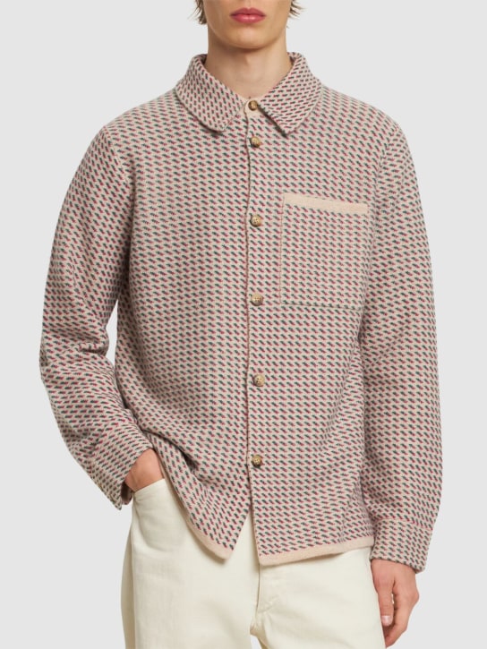 Guest In Residence: The Tweed Work cashmere shirt - men_2 | Luisa Via Roma