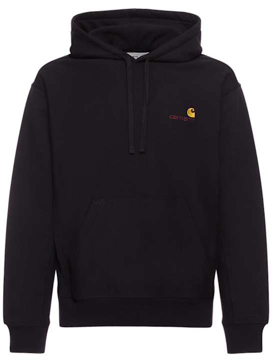 Carhartt WIP: American Script sweatshirt hoodie - men_0 | Luisa Via Roma