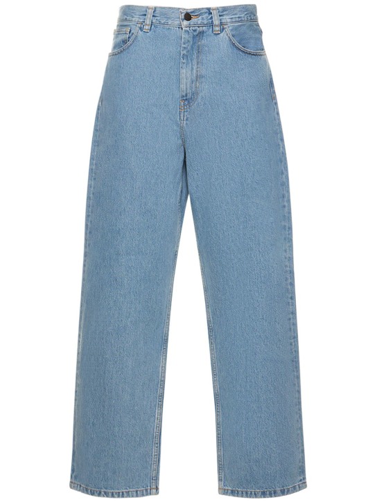 Carhartt WIP: Brandon cotton denim jeans - Açık Mavi - women_0 | Luisa Via Roma
