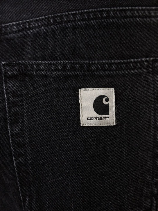 Carhartt WIP: Noxon high waist straight leg jeans - women_3 | Luisa Via Roma