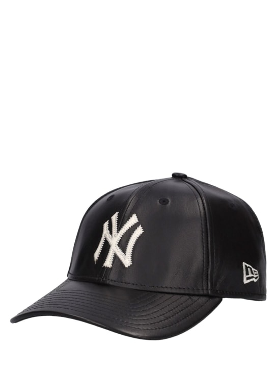 New Era: MLB leather 9Forty New York Yankees cap - men_1 | Luisa Via Roma