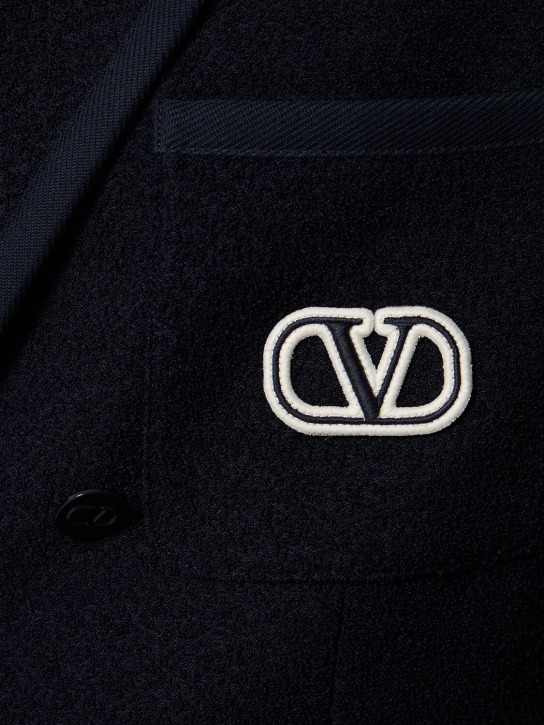 Valentino: Giacca doppiopetto in tweed - men_3 | Luisa Via Roma