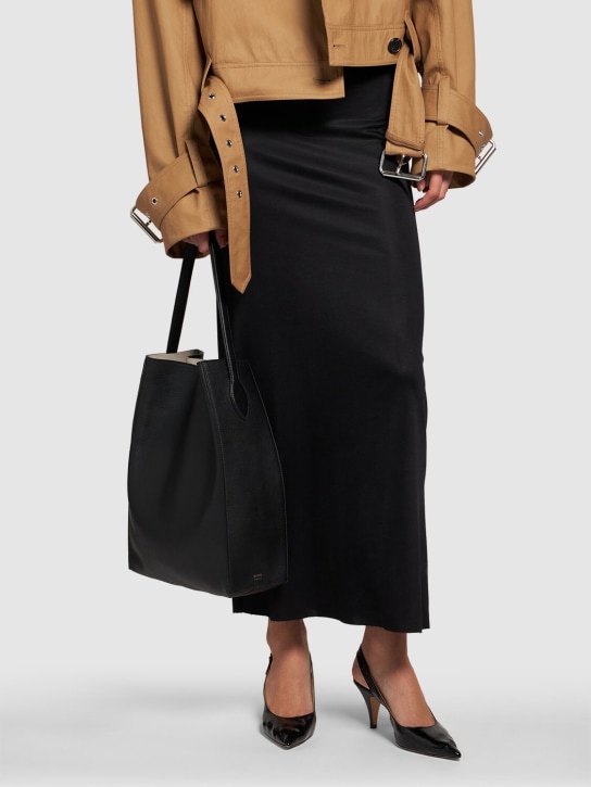 Khaite: Frida Hobo leather bag - women_1 | Luisa Via Roma