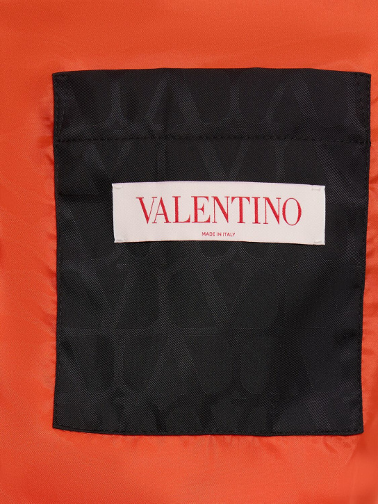 Valentino: Jacke aus Nylon „Toile Iconographe“ - Schwarz/Grau - men_6 | Luisa Via Roma