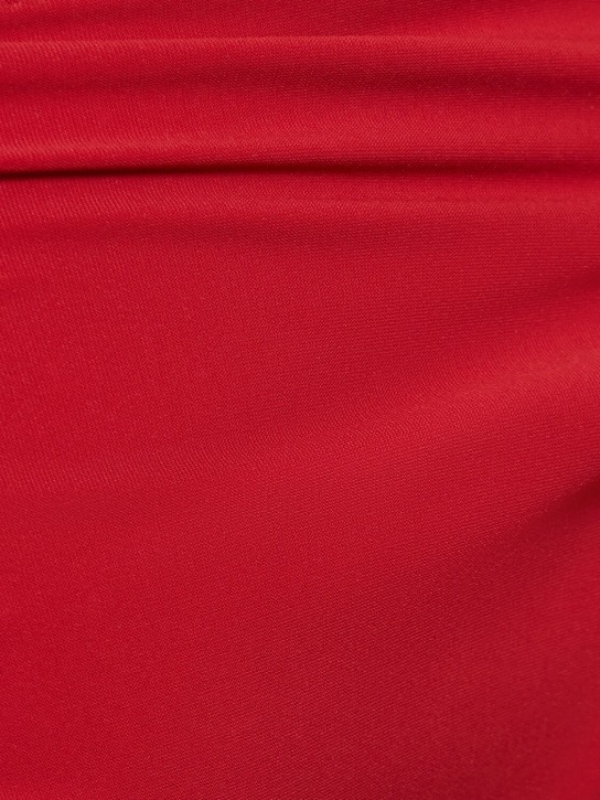 Lido: Venti self-tie triangle bikini - Red - women_3 | Luisa Via Roma