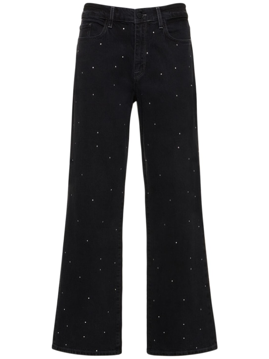 Triarchy: Ms. Miley mid-rise baggy jeans - Black - women_0 | Luisa Via Roma