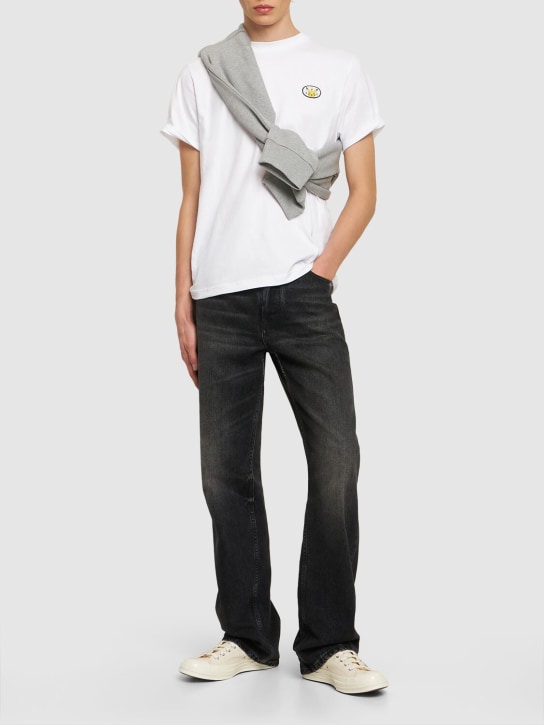 A.P.C.: Camiseta de algodón orgánico - Blanco - men_1 | Luisa Via Roma
