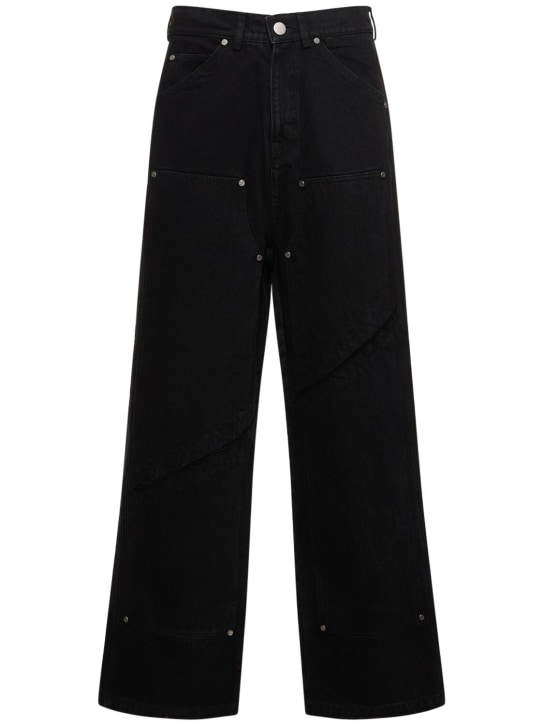 Someit: S.O.C vintage cotton denim jeans - Siyah - men_0 | Luisa Via Roma