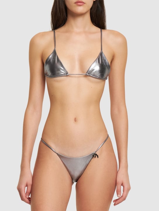 Miaou: Braguitas de bikini  recicladas - Gris - women_1 | Luisa Via Roma