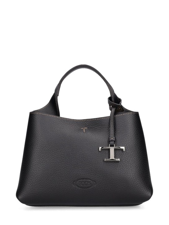 Tod's: Micro top handle leather bag - women_0 | Luisa Via Roma