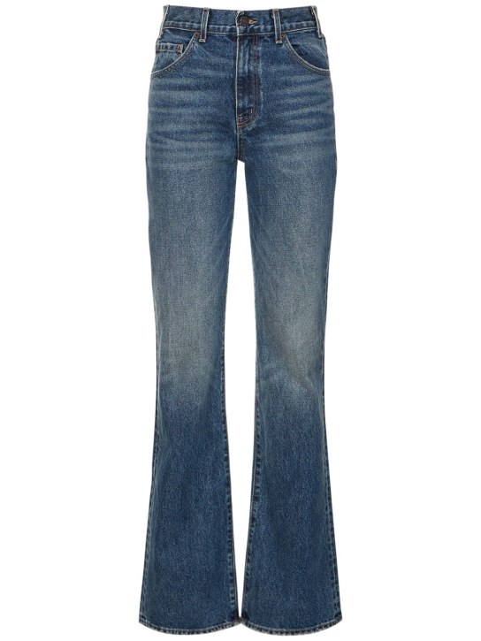 Nili Lotan: Jeans aus Baumwolldenim „Johan“ - Blau - women_0 | Luisa Via Roma