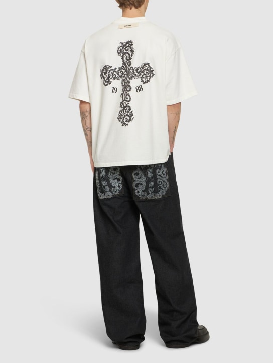 Rough.: Olive Cross t-shirt - men_2 | Luisa Via Roma