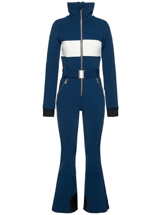 Cordova: Fora soft shell high neck ski suit - Navy - women_0 | Luisa Via Roma