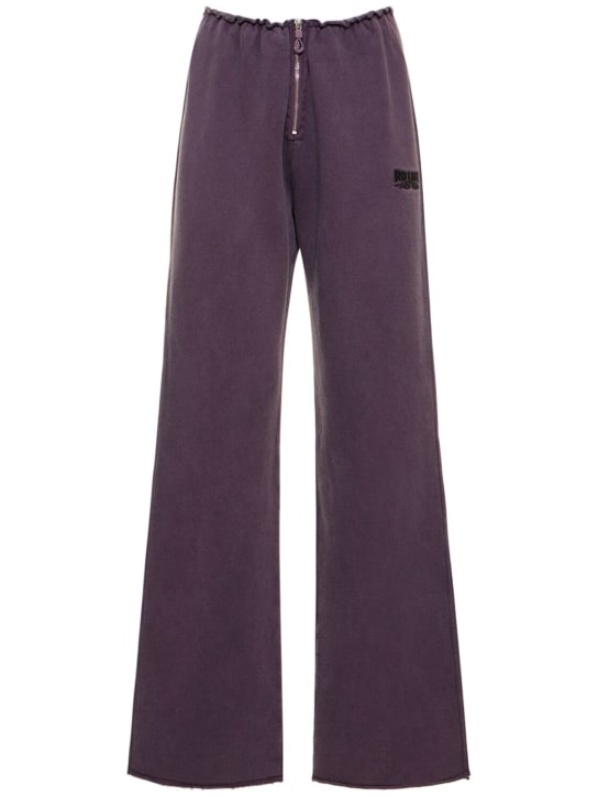 Rotate: Enzyme棉质运动裤 - 紫色 - women_0 | Luisa Via Roma