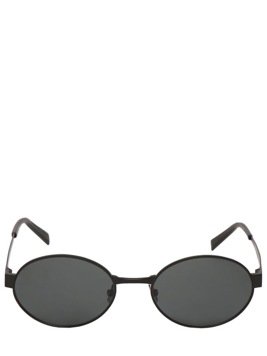 Saint Laurent: SL 692 round metal sunglasses - women_0 | Luisa Via Roma