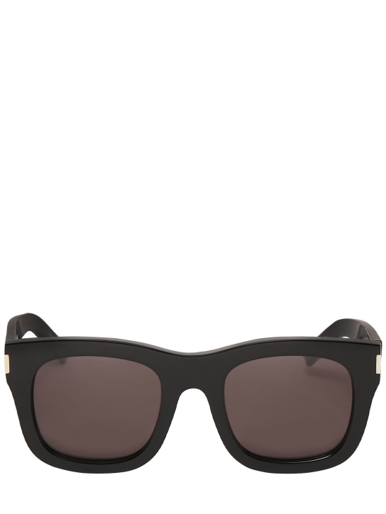 Saint Laurent: SL 650 bold acetate sunglasses - Black - women_0 | Luisa Via Roma