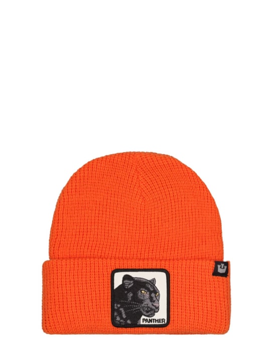 Goorin Bros: Panter Vision knit beanie - Orange - men_0 | Luisa Via Roma