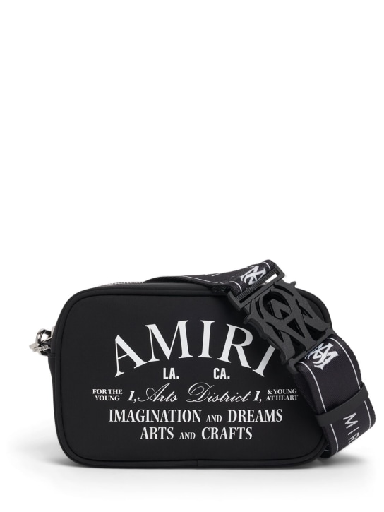 Amiri: Bolso camera bag Amiri Arts District - Negro/Blanco - men_0 | Luisa Via Roma