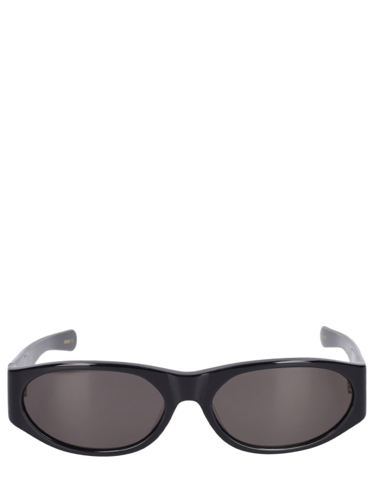 Flatlist Eyewear: Eddie Kyu sunglasses - Black - men_0 | Luisa Via Roma