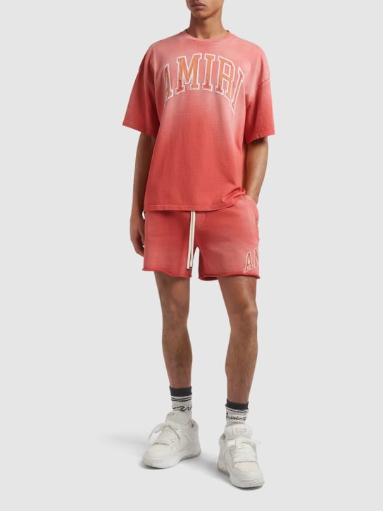 Amiri: Vintage Collegiate shorts - men_1 | Luisa Via Roma