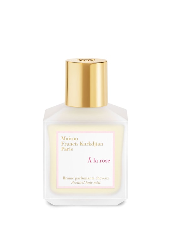 Maison Francis Kurkdjian: 70ml A la rose scented hair mist - Trasparente - beauty-women_0 | Luisa Via Roma