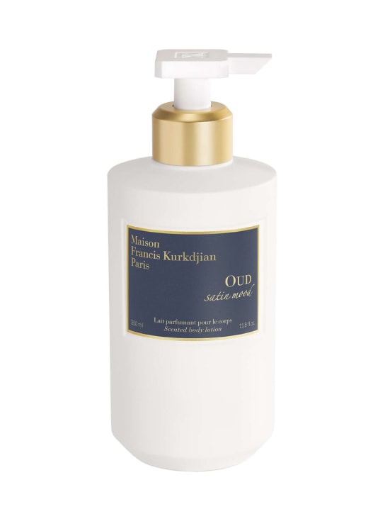 Maison Francis Kurkdjian: Oud satin mood scented body lotion 350 ml - beauty-women_0 | Luisa Via Roma
