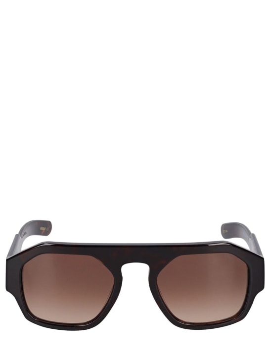 Flatlist Eyewear: Gafas de sol Lefty - Carey Oscuro - men_0 | Luisa Via Roma
