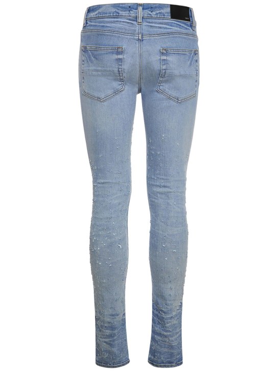Amiri: Shotgun skinny jeans - Blue - men_4 | Luisa Via Roma
