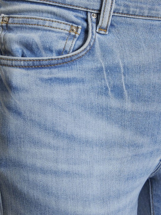 Amiri: Shotgun skinny jeans - Blue - men_3 | Luisa Via Roma