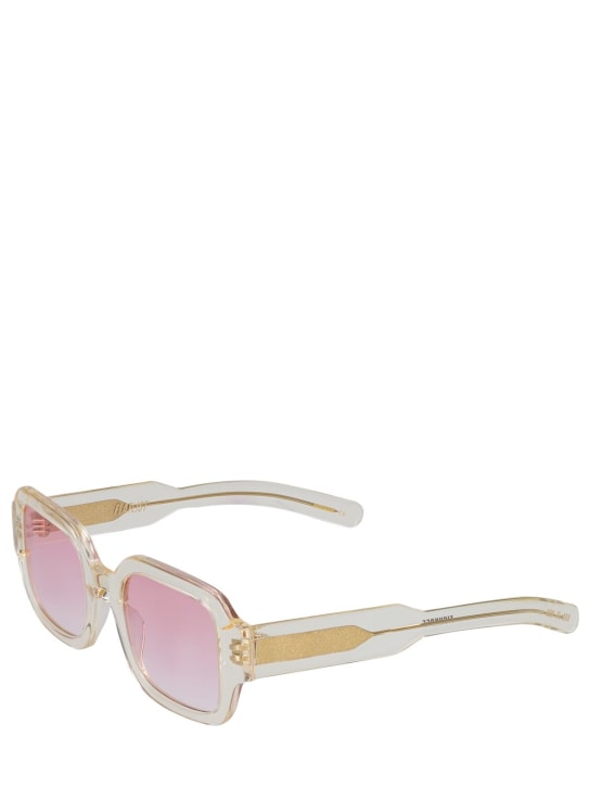 Flatlist Eyewear: Tishkoff sunglasses - Crystal Yellow - men_1 | Luisa Via Roma