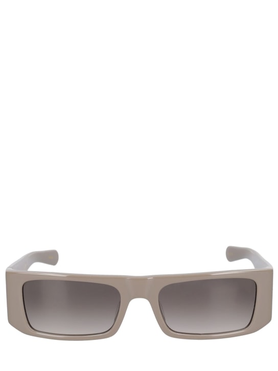 Flatlist Eyewear: Sonnenbrille „Spider Worldwide Slug“ - Silver Mink - women_0 | Luisa Via Roma