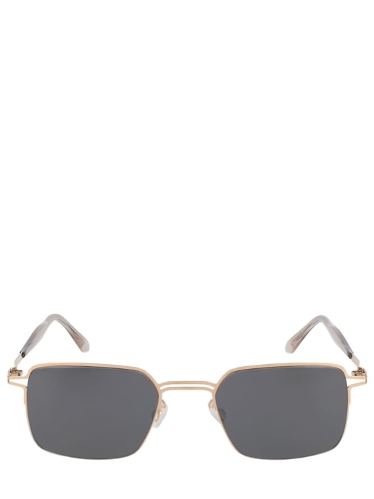 Mykita: Alcott sunglasses - Black/Gold - women_0 | Luisa Via Roma