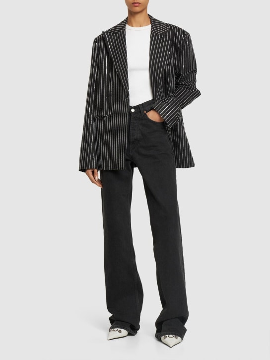 Rotate: Sequined cotton twill blazer - women_1 | Luisa Via Roma