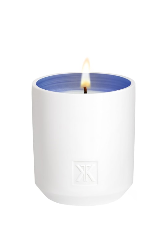 Maison Francis Kurkdjian: 280gr Es Cap candle - White - beauty-men_0 | Luisa Via Roma