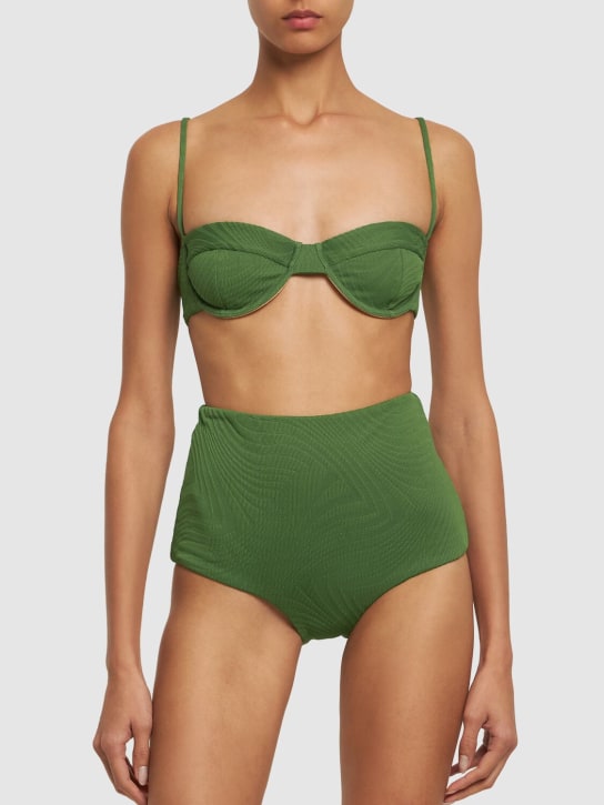 Fella Swim: Marco ビキニボトム - グリーン - women_1 | Luisa Via Roma