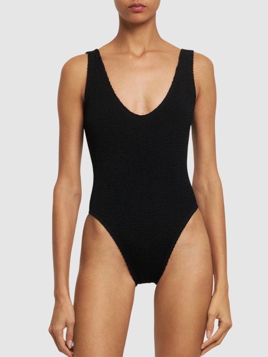 Bond Eye: Mara poly blend one piece swimsuit - Siyah - women_1 | Luisa Via Roma