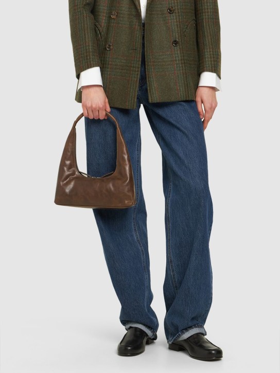 MARGESHERWOOD: Hobo leather shoulder bag - women_1 | Luisa Via Roma