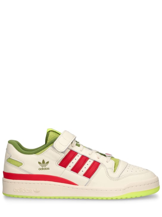 adidas Originals: The Grinch Forum Low sneakers - White/Red - men_0 | Luisa Via Roma