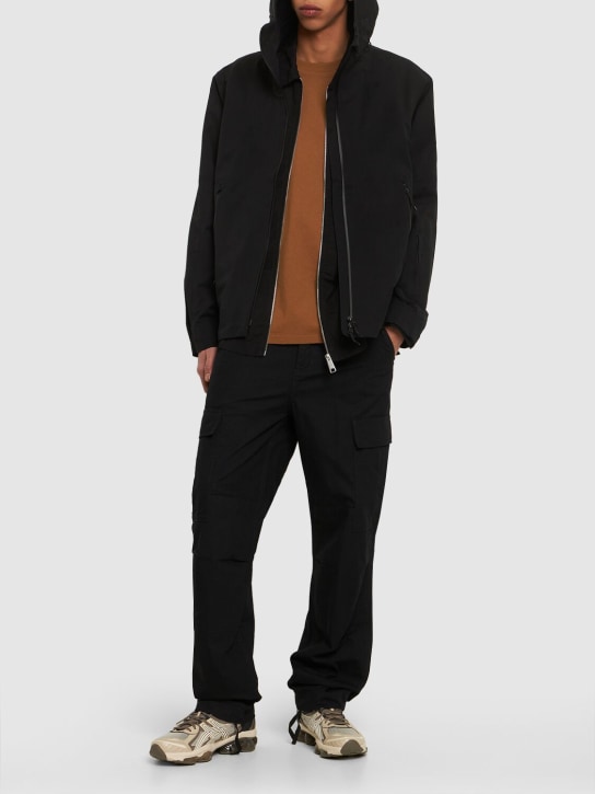 Carhartt WIP: Columbia低腰标准版型工装裤 - 黑色 - men_1 | Luisa Via Roma