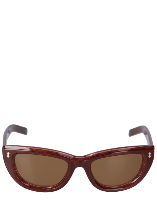 Gucci: GG1521S acetate sunglasses - Pink/Brown - women_0 | Luisa Via Roma
