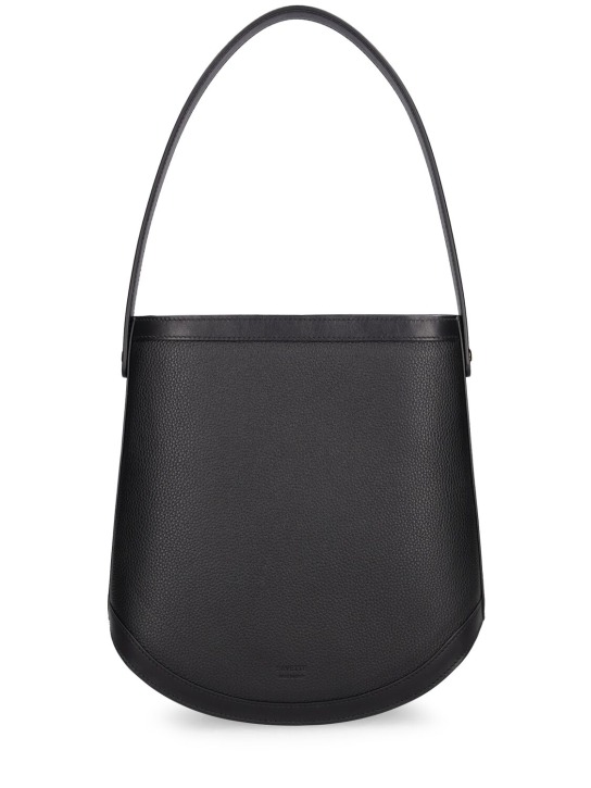 Savette: The Large Bucket leather shoulder bag - Black - women_0 | Luisa Via Roma