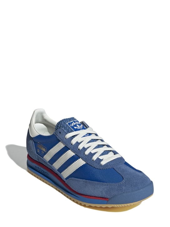 adidas Originals: SL 72 RS sneakers - Blue/Multi - men_1 | Luisa Via Roma