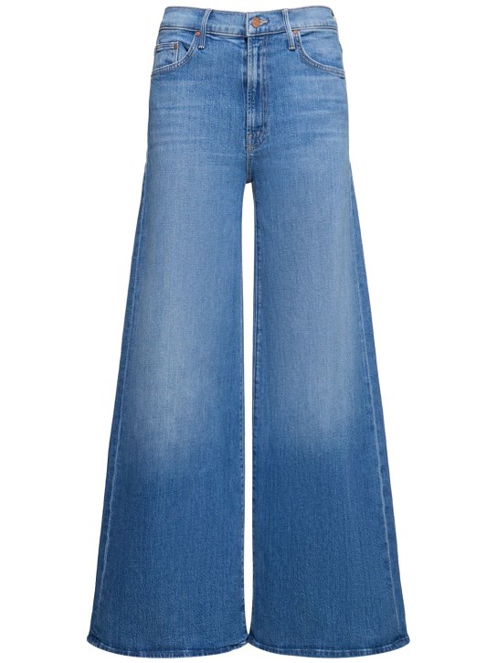 Mother: The Undercover flared denim jeans - Blue - women_0 | Luisa Via Roma