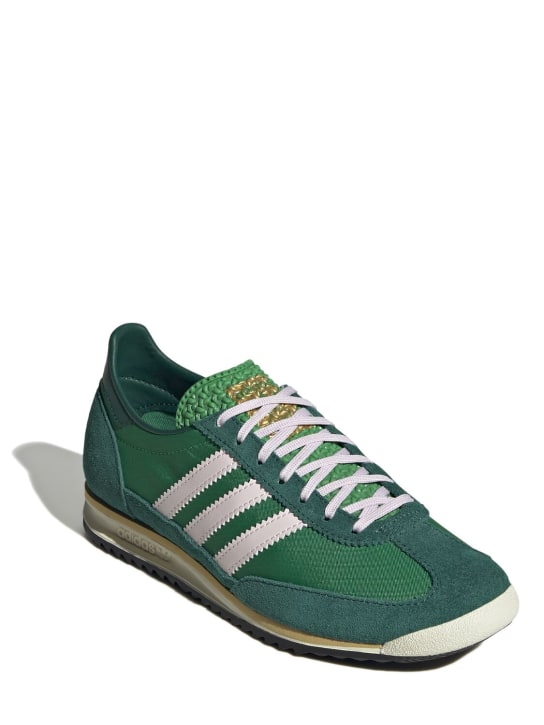 adidas Originals: SL 72 OG sneakers - Green - men_1 | Luisa Via Roma
