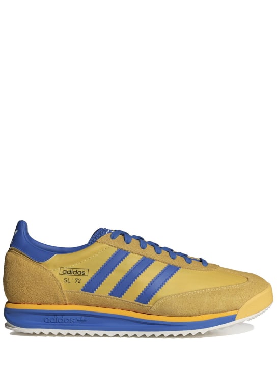 adidas Originals: SL 72 RS sneakers - Yellow/Blue - men_0 | Luisa Via Roma