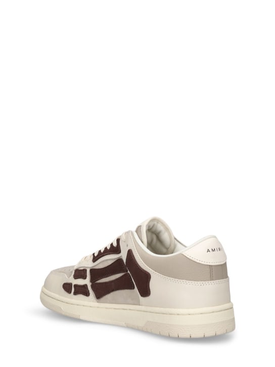 Amiri: Skel Top leather low top sneakers - men_3 | Luisa Via Roma