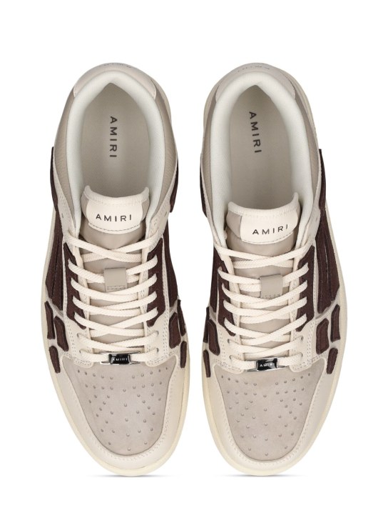 Amiri: Skel Top leather low top sneakers - men_5 | Luisa Via Roma