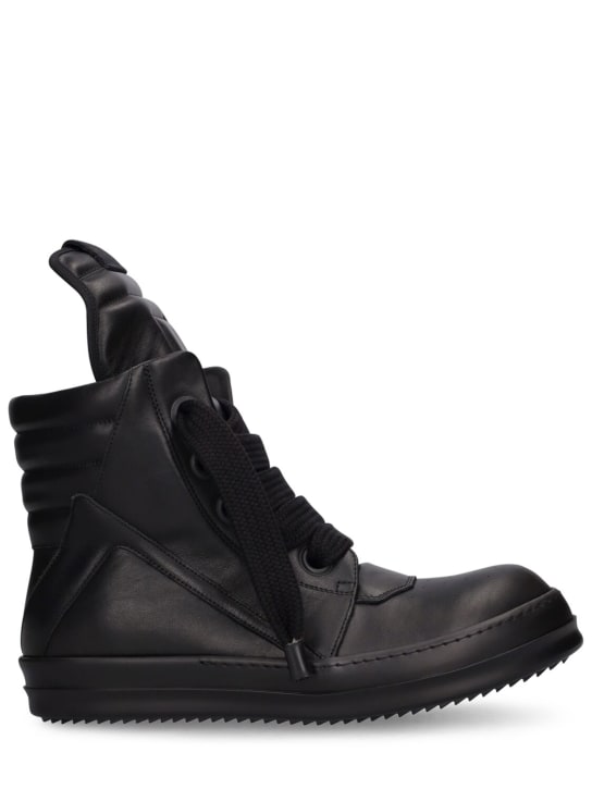 Rick Owens: Geobasket high top sneakers - men_0 | Luisa Via Roma